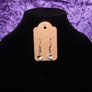 Boho Silver Handmade Earrings #24